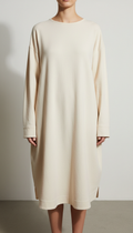 Ivory canvas relaxed-fit shirt